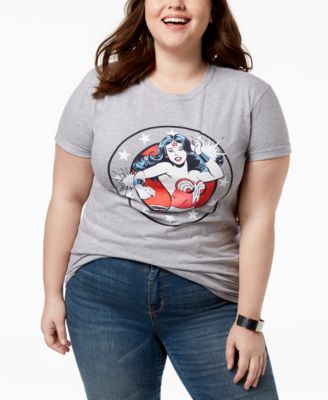 plus size wonder woman shirts