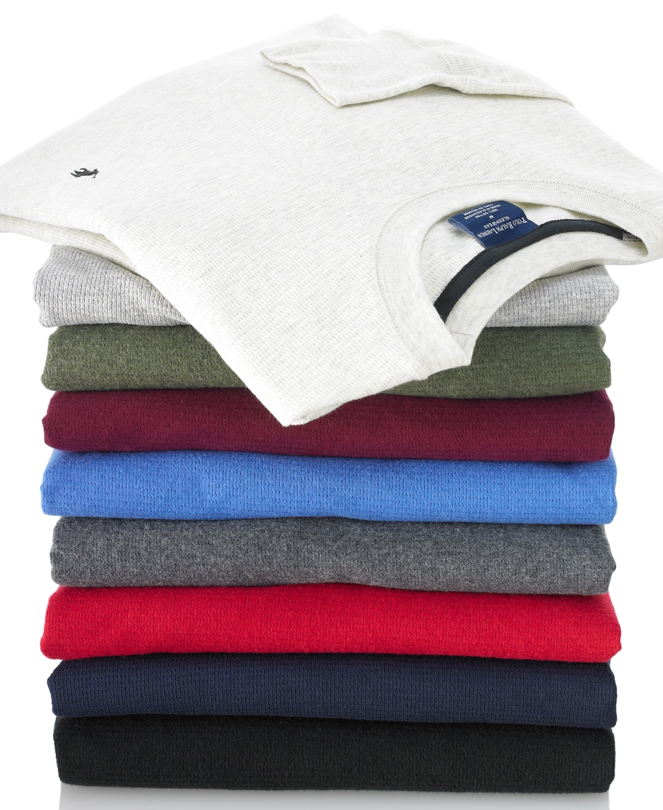 Ralph Lauren Sleepwear, Long Sleeve Thermal T Shirt   Mens Polo Ralph 