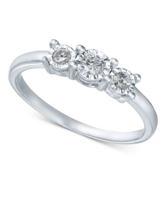 white gold diamond promise rings for her