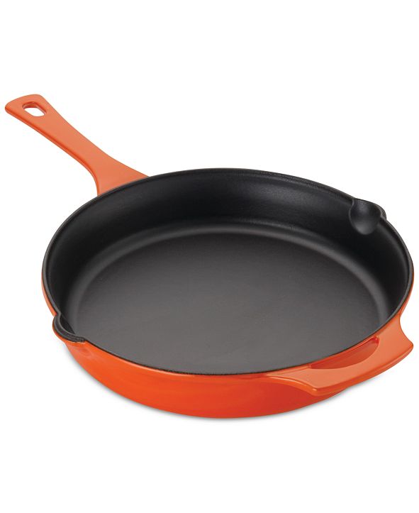 Rachael Ray Enameled Cast Iron 12 Skillet And Reviews Cookware Kitchen Macys