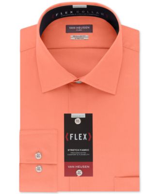 van heusen men's flex collar slim fit stretch dress shirt