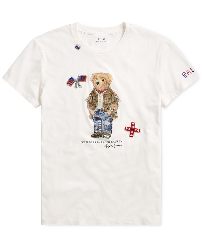 ralph lauren polo bear t shirt women's