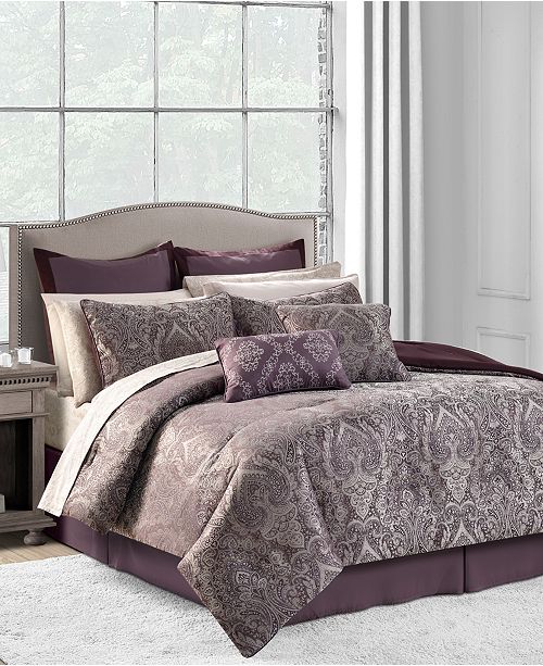 Sunham Lexington 20 Pc Comforter Sets Created For Macy S Reviews Bed In A Bag Bed Bath Macy S