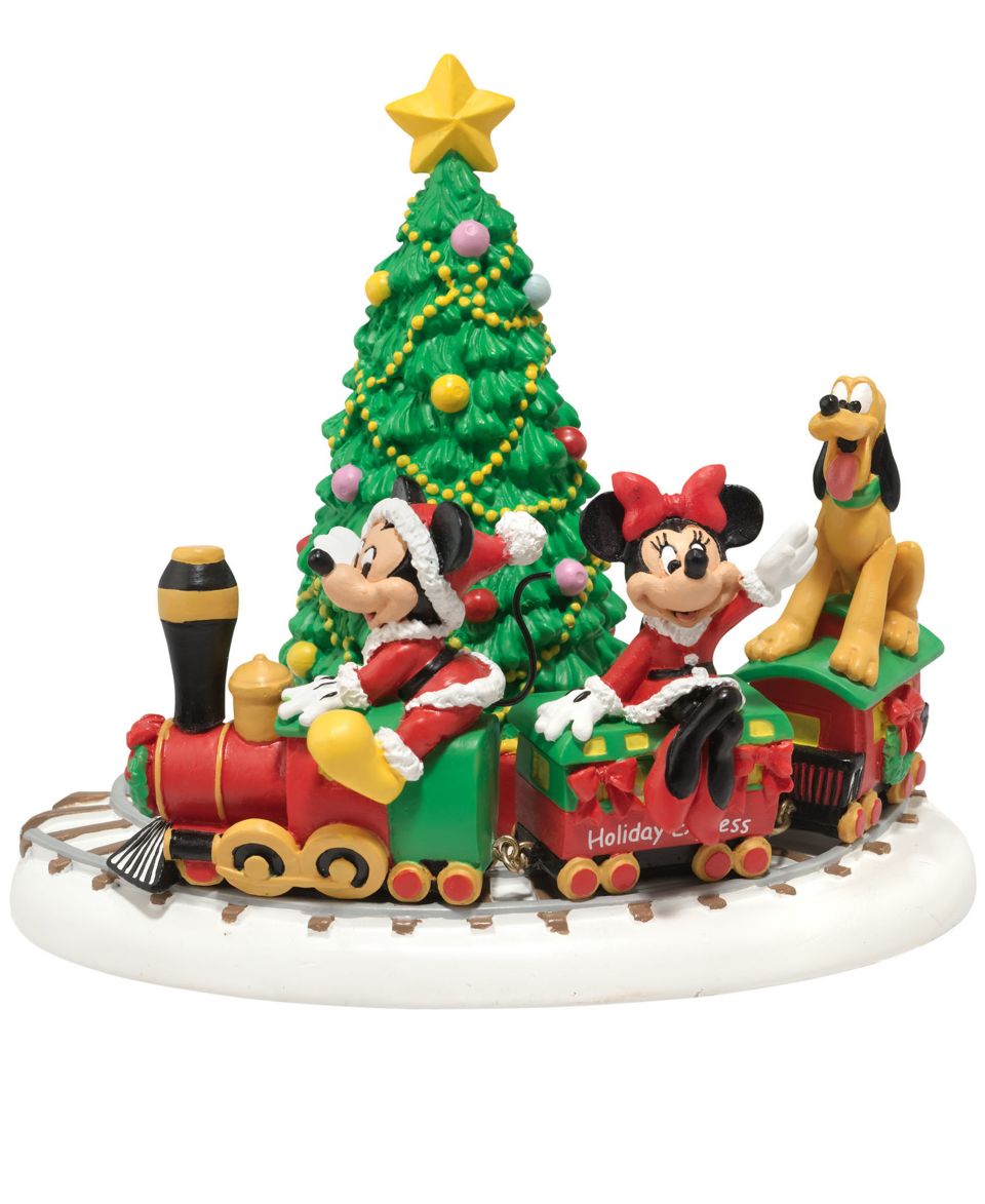 Department 56 Collectible Figurine, Mickeys Village Mickeys Holiday