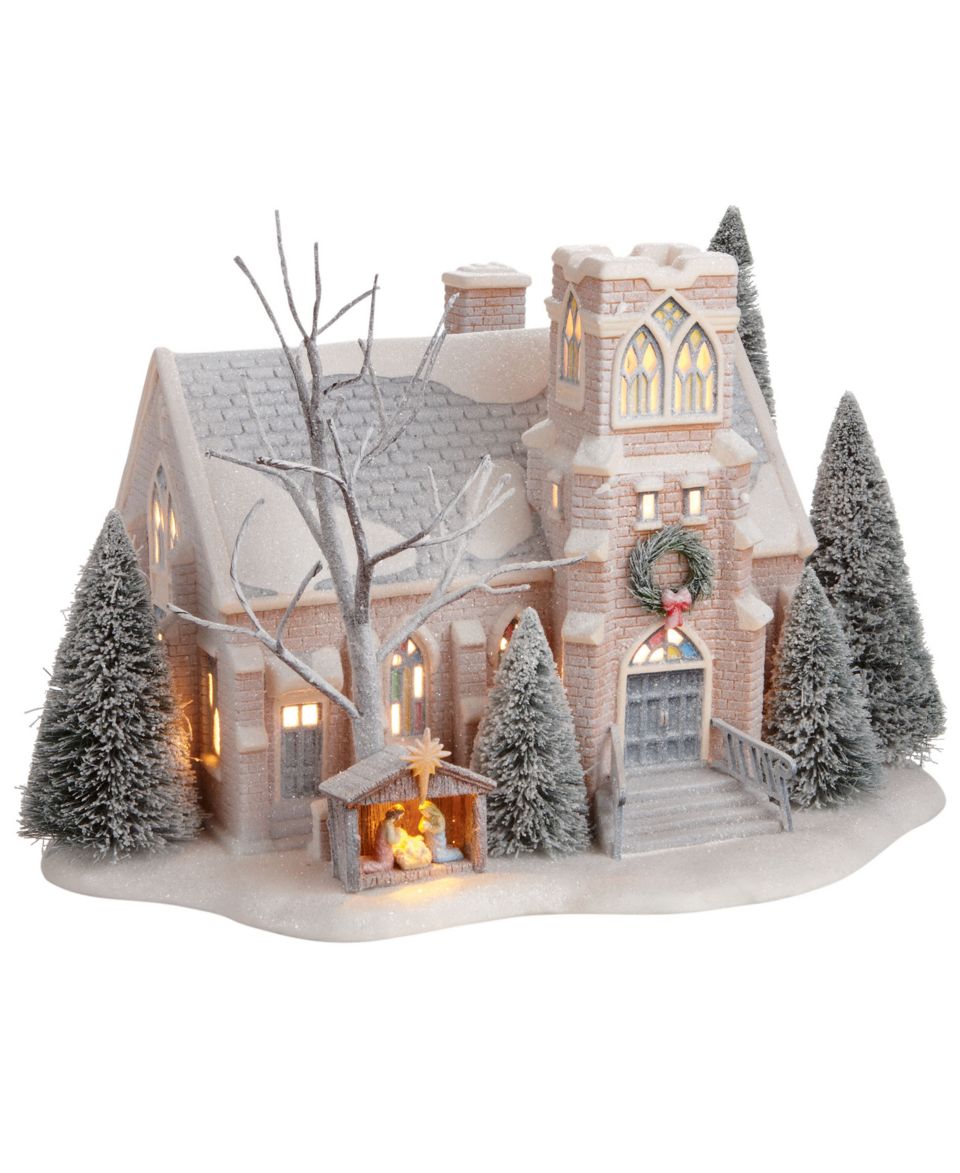 Department 56 Collectible Figurine, Winter Frost Village Holy Night