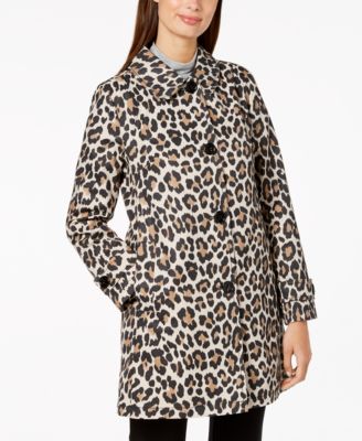 animal print raincoat