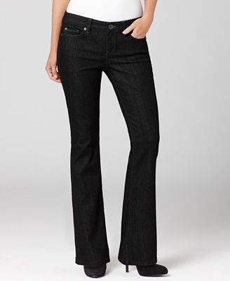 Calvin Klein Jeans Petite Jeans, Ultimate Bootcut, Black Wash - Jeans ...