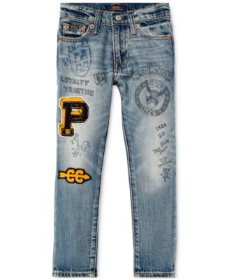 ralph lauren jeans with patches