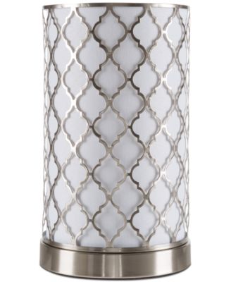 quatrefoil table lamp