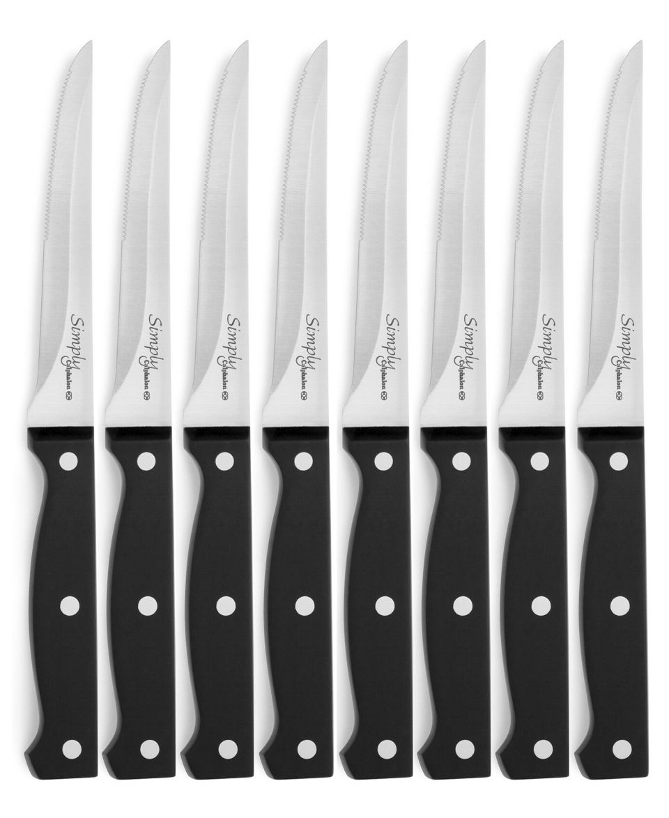 Calphalon Contemporary Steak Knives, Forged 8 Piece Set   Cutlery