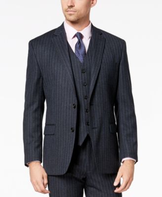 ralph lauren black pinstripe suit