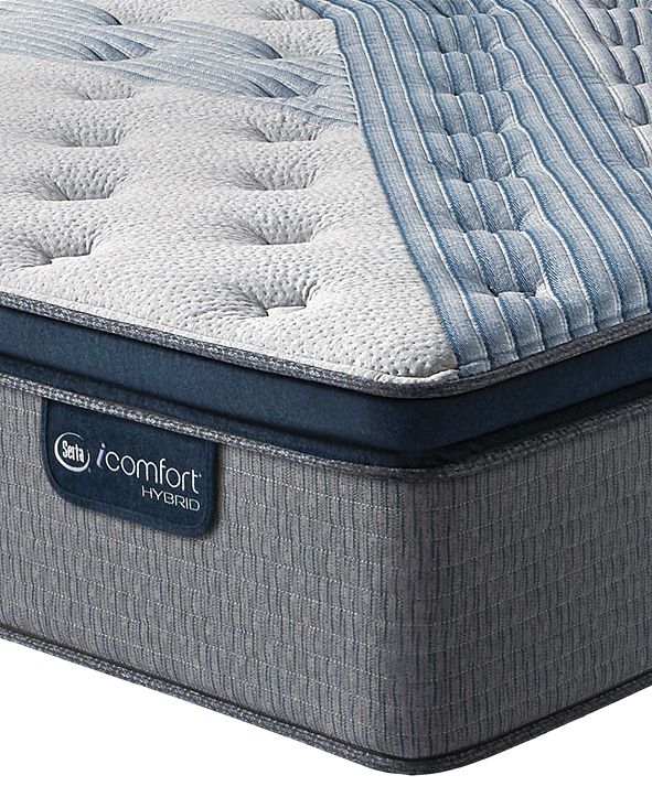 serta icomfort hybrid blue fusion 200 plush queen mattress