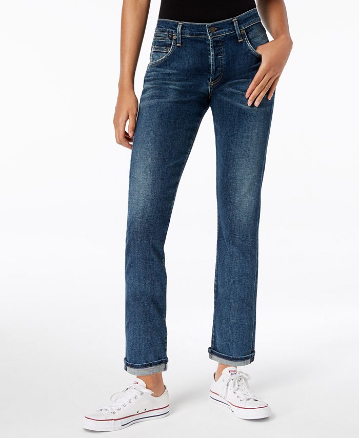 Citizens of Humanity Emerson Slim-Fit Cropped Boyfriend Jeans & Reviews ...