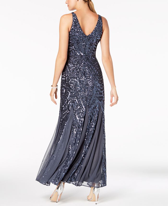 nightway sequin gown