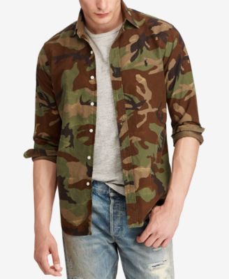 ralph lauren camouflage shirt