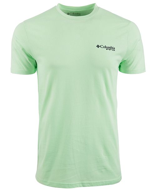 Columbia Men S Pfg Triangle T Shirt Reviews T Shirts Men Macy S