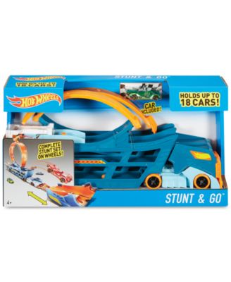 hot wheels stunt & go truck