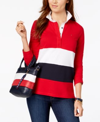 macy's tommy hilfiger women's blouses