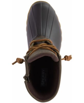 macys sperry saltwater duck boots