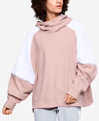 under armour funnel neck hoodie women's