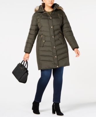 plus size down puffer jacket