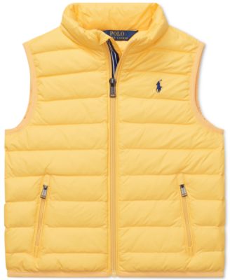 polo and vest