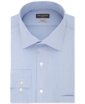 van heusen men's dress shirt slim fit flex collar stretch solid