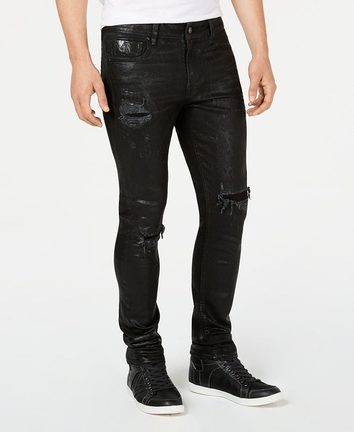 graphic skinny jeans