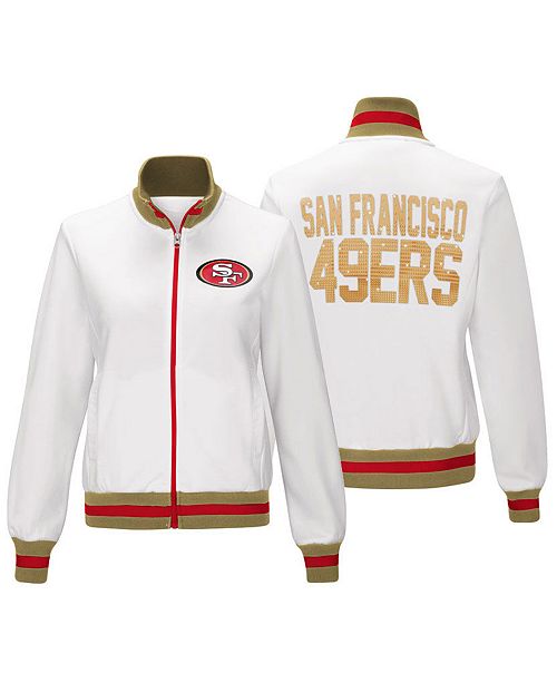 G Iii Sports Women S San Francisco 49ers Field Goal Track Jacket Reviews Sports Fan Shop By Lids Women Macy S