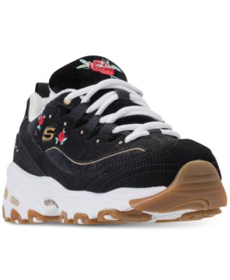 skechers embroidered sneakers