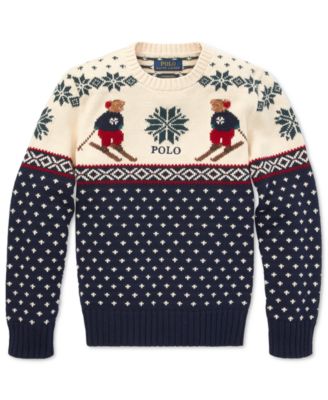 polo reindeer sweater