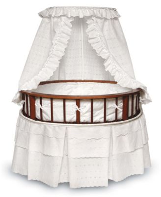 round baby bassinet