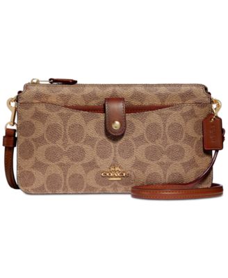 coach signature crossbody bag