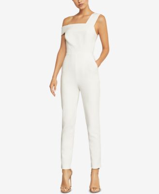 bcbg one shoulder jumpsuit