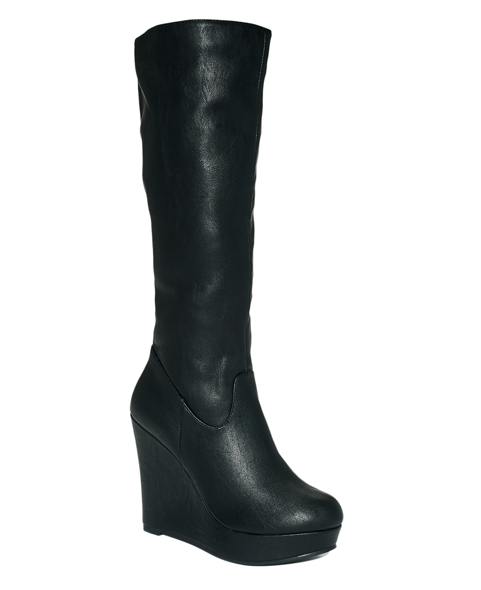    Material Girl Shoes, Aimee Wedge Boots  