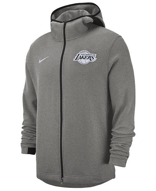 Nike Men S Los Angeles Lakers Dry Showtime Full Zip Hoodie Reviews Sports Fan Shop By Lids Men Macy S