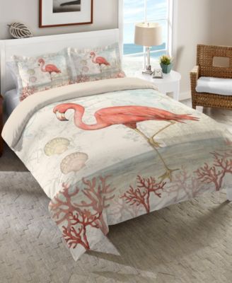 flamingo pillow shams