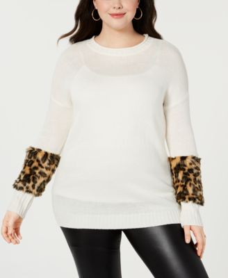 macys plus size sweaters