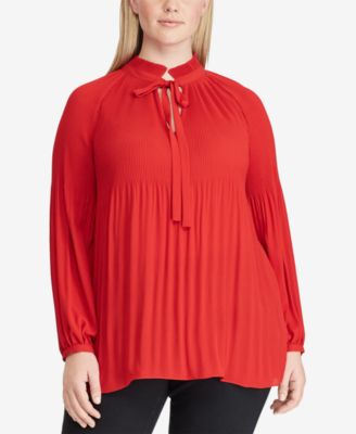 georgette plus size tops