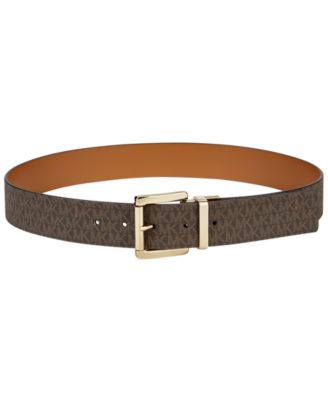 michael kors belt logo