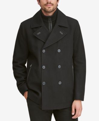 macy's double breasted coat