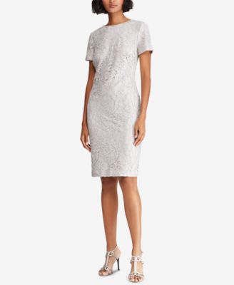 ralph lauren lace dress macy's
