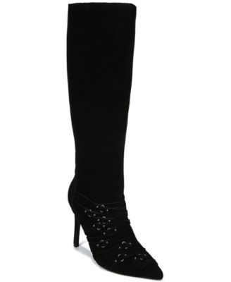 tall black dress boots