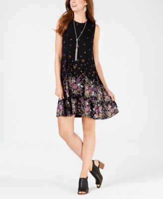 macys swing dress