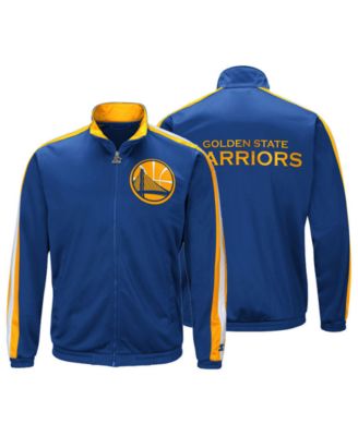 warriors track jacket