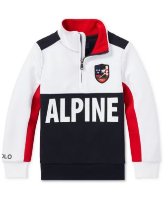 alpine polo sweater