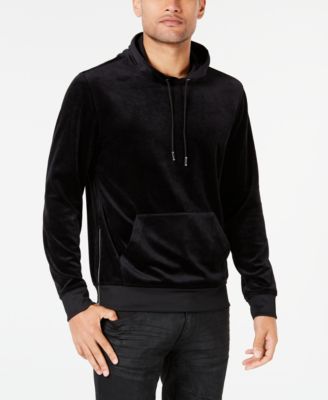 velour mens hoodie