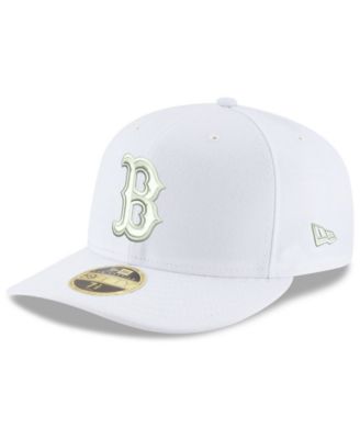 all white red sox hat