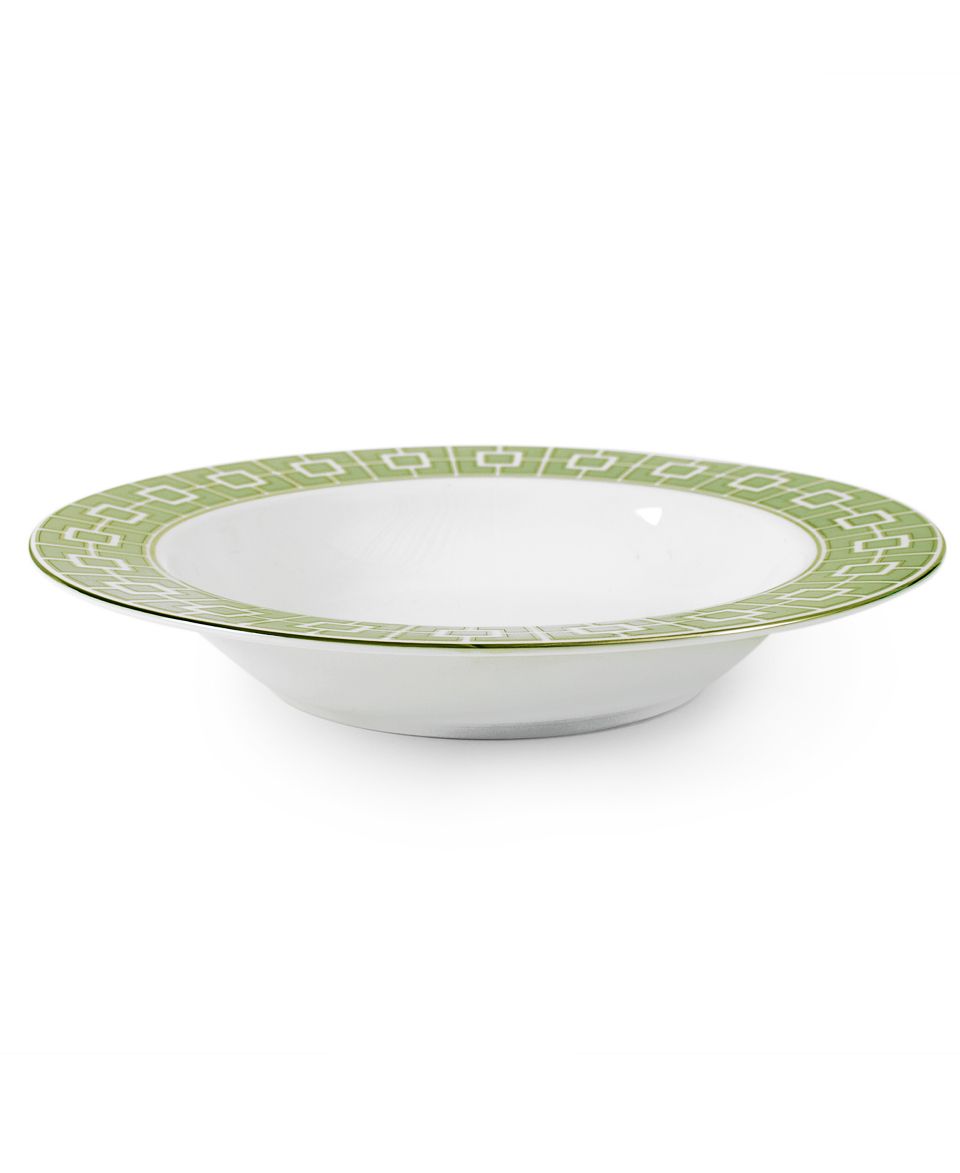 Jonathan Adler Dinnerware, Green Nixon Dessert Plate