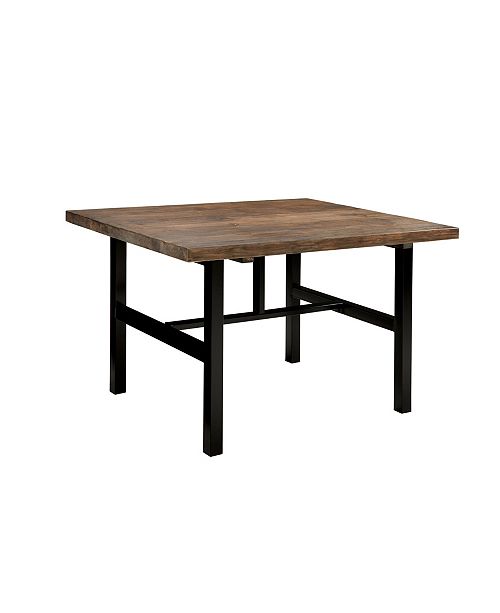 Alaterre Furniture Pomona Metal And Reclaimed Wood Dining Table Reviews Furniture Macy S